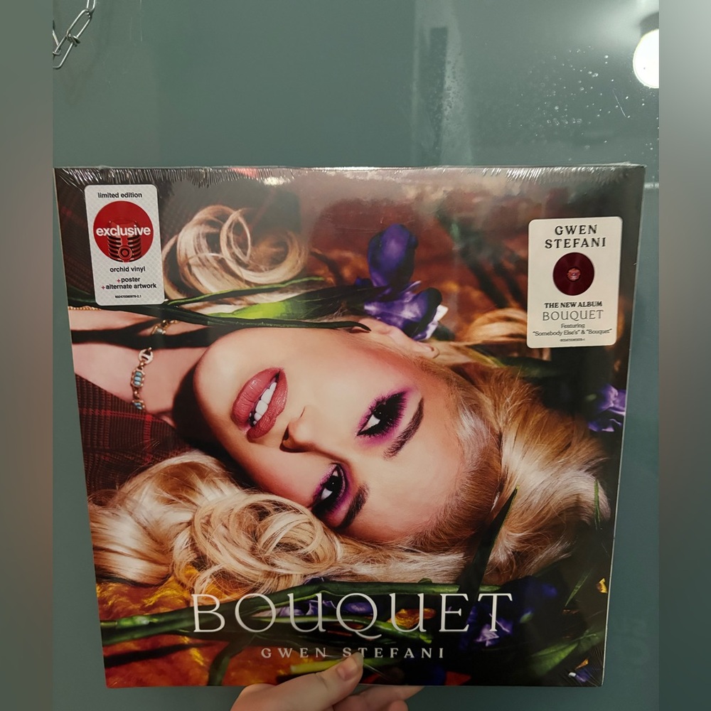 SEALED Gwen Stefani record - bouquet exclusive orchid color vinyl LP - Picture 1 of 4